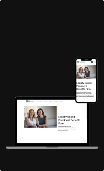 Benefits administration website design for Bilsland Griffith by Vancity Web Design in Vancouver