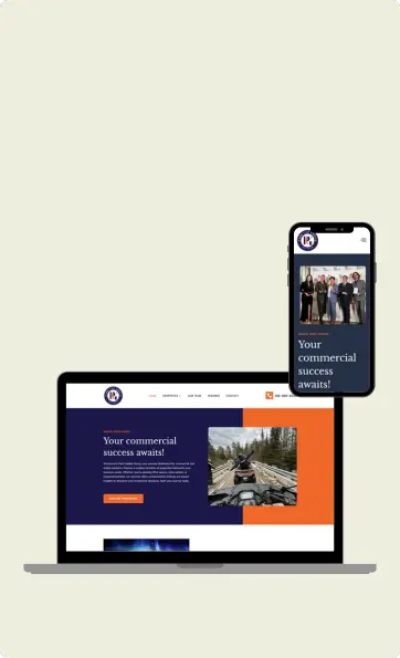Real estate website design for Park Capital Group by Vancity Web Design in Vancouver