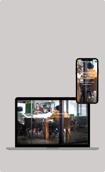 Recruitment firm website and digital promotion project for Top Tier Recruitment by Vancity Web Design in Vancouver