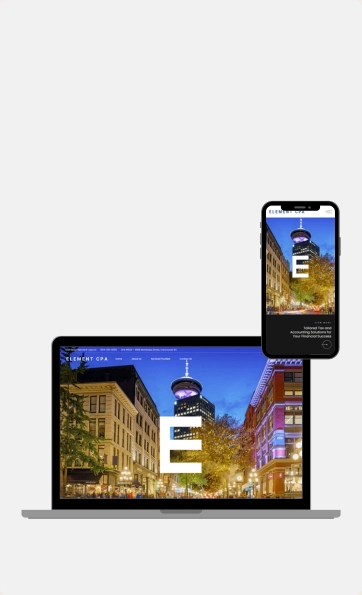 CPA firm website development Vancouver for professional accounting services