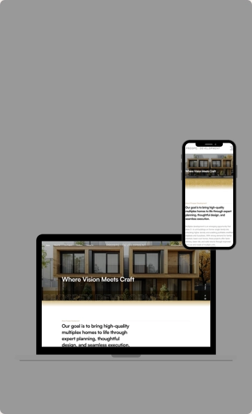 personal brand website design Vancouver project