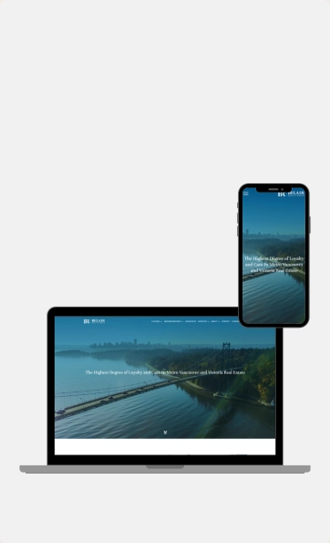 real estate website development Vancouver with property listings and search features