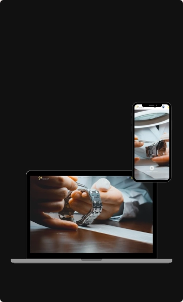 watch repair website development Vancouver for repair and service business